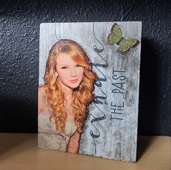 Taylor Swift Fearless Inspired Exhale The Past Art Block/ Wall Hanging - Picture 5 of 7